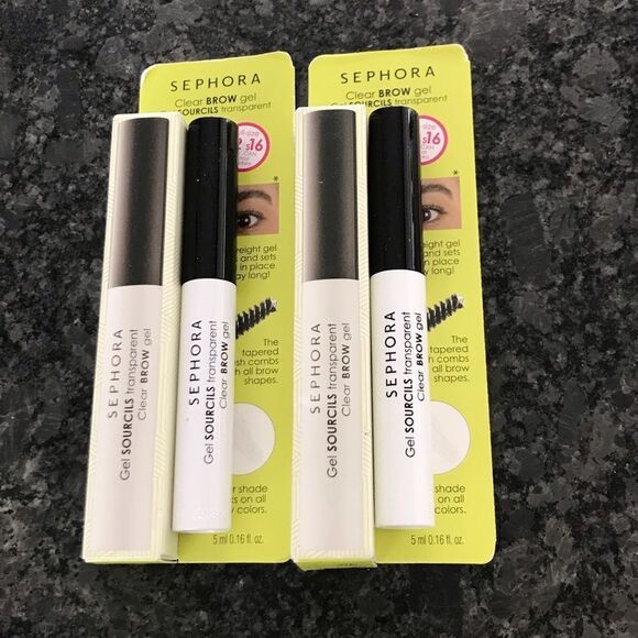 Two (2) Sephora Clear Brow Gel set brows in place all day BNIB - Picture 2 of 4